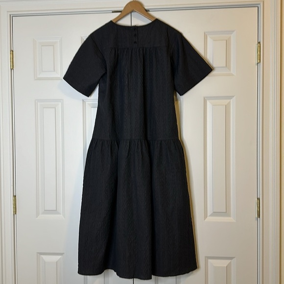 Wyatt Wylde Arden Dress Black SzL - Picture 7 of 9